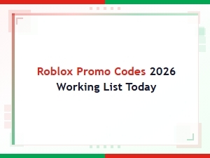 Roblox Promo Codes 2026 Working List – Redeem Free Rewards Today