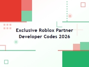 Exclusive Roblox Partner Developer Codes 2026 List