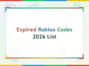 Expired Roblox Codes 2026 - Full List of All Inactive Promo Codes