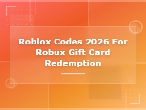 Roblox Codes 2026 for Robux Gift Card Redemption Guide
