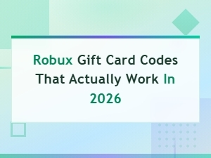 Robux Gift Card Codes That Actually Work in 2026 - Get Free Codes Now